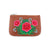 Online shopping for vegan brand LAVISHY's Mexican folk art style rose flower embroidered vegan small pouch/coin purse that is Eco-friendly, ethically made, cruelty free. Great for everyday use or a gift for your family & friends. Wholesale at www.lavishy.com to gift shops, fashion accessories & clothing boutiques worldwide since 2001.