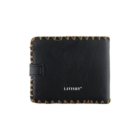 LAVISHY Eco-friendly bohemian style Mexican oilcloth style hibiscus flower pattern embroidered vegan bifold medium wallet for women. This black wallet is great for everyday use, lovely gift idea for family & friends especially for people who love retro style or into craft. Online shopping at LAVISHY BOUTIQUE. Wholesale at www.lavishy.com