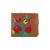 LAVISHY Eco-friendly bohemian style Hungarian flora pattern embroidered vegan bifold medium wallet for women. This brown wallet is great for everyday use, lovely gift idea for family & friends especially for people who celebrate Hungary & Hungarian culture or just love flowers. Online shopping at LAVISHY BOUTIQUE. Wholesale at www.lavishy.com