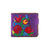 LAVISHY Eco-friendly bohemian style Hungarian flora pattern embroidered vegan bifold medium wallet for women. This purple wallet is great for everyday use, lovely gift idea for family & friends especially for people who celebrate Hungary & Hungarian culture or just love flowers. Online shopping at LAVISHY BOUTIQUE. Wholesale at www.lavishy.com