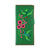 LAVISHY Eco-friendly bohemian style love hummingbird & flower pattern embroidered vegan large flat wallet for women. This green wallet is great for everyday use, lovely gift idea for family & friends especially for people who love birds. Online shopping at LAVISHY BOUTIQUE. Wholesale at www.lavishy.com