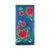 LAVISHY Eco-friendly bohemian style Mexican rose flower pattern embroidered vegan large flat wallet for women. This blue wallet is great for everyday use, lovely gift idea for family & friends especially for people who love Mexico & Mexican culture. Online shopping at LAVISHY BOUTIQUE. Wholesale at www.lavishy.com