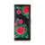 LAVISHY Eco-friendly bohemian style Mexican rose flower pattern embroidered vegan large flat wallet for women. This black wallet is great for everyday use, lovely gift idea for family & friends especially for people who love Mexico & Mexican culture. Online shopping at LAVISHY BOUTIQUE. Wholesale at www.lavishy.com