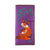 LAVISHY Eco-friendly fox mama & baby fox embracing under green leaf embroidered vegan large flat wallet for women. This purple wallet is great for everyday use, lovely gift idea for family & friends especially for people who love animal. Best mother's day gift. Online shopping at LAVISHY BOUTIQUE. Wholesale at www.lavishy.com