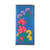 LAVISHY Eco-friendly bohemian style Mexican flora pattern embroidered vegan large flat wallet for women. This blue wallet is great for everyday use, lovely gift idea for family & friends especially for people who celebrate Mexico & Mexican culture or just love flowers. Online shopping at LAVISHY BOUTIQUE. Wholesale at www.lavishy.com