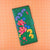 LAVISHY Eco-friendly bohemian style Mexican flora pattern embroidered vegan large flat wallet for women. This green wallet is great for everyday use, lovely gift idea for family & friends especially for people who celebrate Mexico & Mexican culture or just love flowers. Online shopping at LAVISHY BOUTIQUE. Wholesale at www.lavishy.com