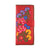 LAVISHY Eco-friendly bohemian style Mexican flora pattern embroidered vegan large flat wallet for women. This red wallet is great for everyday use, lovely gift idea for family & friends especially for people who celebrate Mexico & Mexican culture or just love flowers. Online shopping at LAVISHY BOUTIQUE. Wholesale at www.lavishy.com