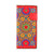 Online shopping for vegan brand LAVISHY's Eco-friendly, ethically made, cruelty free embroidered large flat wallet for women features Ikat pattern embroidery motif. Wholesale at www.lavishy.com for retailers like gift shop, clothing & fashion accessories boutique & book store worldwide since 2001.