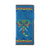 LAVISHY Eco-friendly bohemian style India elephant pattern embroidered vegan large flat wallet inspired by Indian painting. This blue wallet is great for everyday use, lovely gift idea for family & friends especially for those who celebrate India & Indian culture or just love elephant. Online shopping at LAVISHY BOUTIQUE. Wholesale at www.lavishy.com