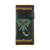 LAVISHY Eco-friendly bohemian style India elephant pattern embroidered vegan large flat wallet inspired by Indian painting. This black wallet is great for everyday use, lovely gift idea for family & friends especially for those who celebrate India & Indian culture or just love elephant. Online shopping at LAVISHY BOUTIQUE. Wholesale at www.lavishy.com