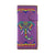 LAVISHY Eco-friendly bohemian style India elephant pattern embroidered vegan large flat wallet inspired by Indian painting. This purple wallet is great for everyday use, lovely gift idea for family & friends especially for those who celebrate India & Indian culture or just love elephant. Online shopping at LAVISHY BOUTIQUE. Wholesale at www.lavishy.com