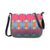 Mlavi Studio's whimsical vegan crossbody bag with Bohemian style Mexican Aztec print. It's roomy enough to hold wallet, smart phone and small personal items like key and lip balm. Wholesale at www.mlavi.com for gift shops, fashion accessories & clothing boutiques, museum stores worldwide.