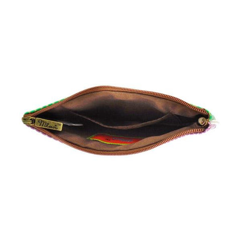 Mlavi whimsical peacock print small pouch/coin purse for everyday use or as gift for friends & family. Wholesale at www.mlavi.com