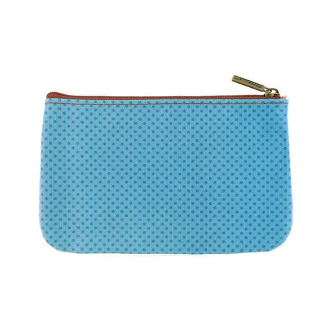 Mlavi big blue eye cat printed vegan small pouch/coin purse for online shopping. Great for travel, fun gift idea for family & friend. Wholesale at mlavi.com