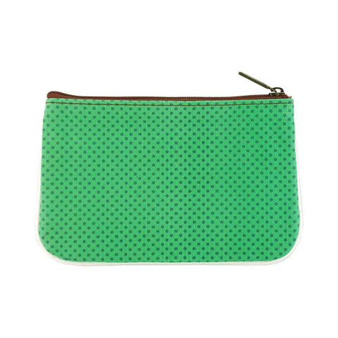 Eco-friendly, cruelty-free, ethically made vegan leather small pouch/coin purse with cute cat print by Mlavi. Wholesale available.