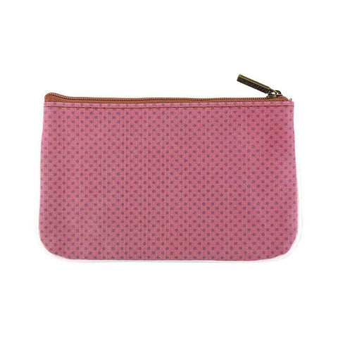 Eco-friendly, cruelty-free, ethically made vegan leather small pouch/coin purse with cute cat print by Mlavi. Wholesale available.