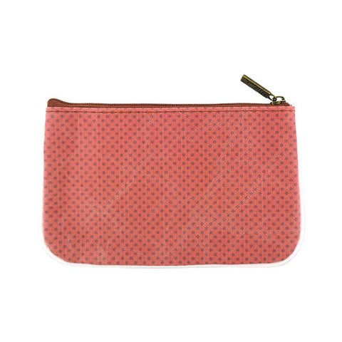 Eco-friendly, cruelty-free, ethically made vegan leather small pouch/coin purse with cute cat print by Mlavi. Wholesale available.