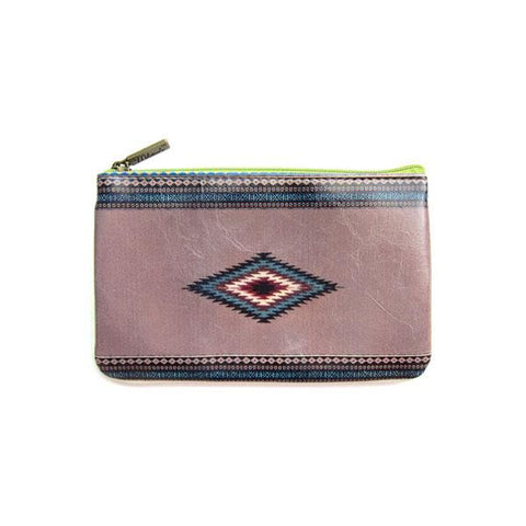 Mlavi beautiful Mexican textile pattern print small pouch/coin purse made with Eco-friendly & cruelty free vegan materials. Gift & boutique buyer can order wholesale at www.mlavi.com for ethically made & unique fashion accessories including bags, wallets, coin purses, pouches, travel accessories & gifts.