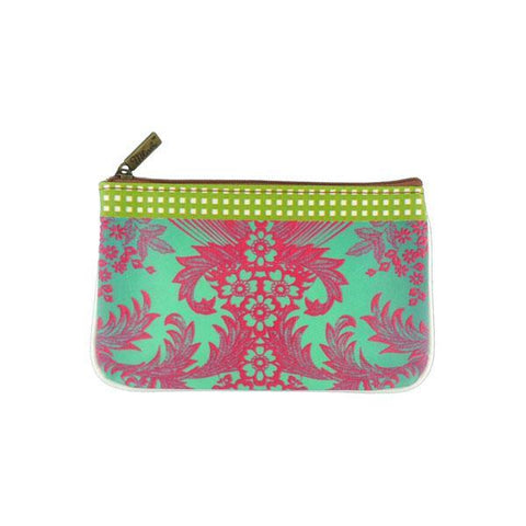 Mlavi beautiful Mexican oilcloth floral pattern print small pouch/coin purse  for every use or as gift for family & friends. Wholesale at www.mlavi.com