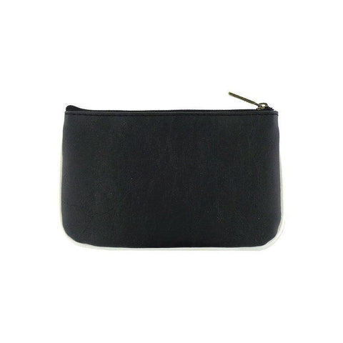 Mlavi Iris flower print small pouch/coin purse made with Eco-friendly & cruelty free vegan materials. Gift & boutique buyer can order wholesale at www.mlavi.com