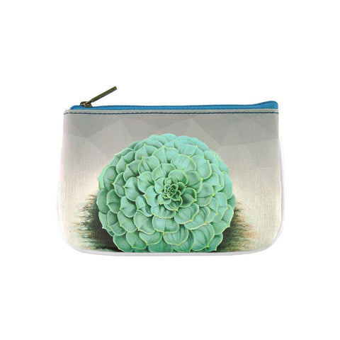Mlavi Succulent print small pouch/coin purse wholesale at www.mlavi.com
