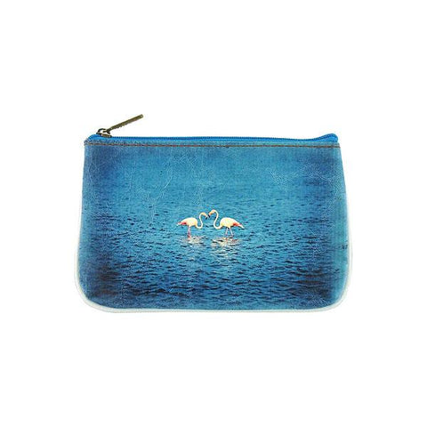 Eco-friendly, cruelty-free, ethically made vegan leather small pouch/coin purse with poetic photography & inspiration quote print by Mlavi. Wholesale at www.mlavi.com