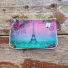 BC-P001: Paris Eiffel tower & Macaron small pouch/coin purse