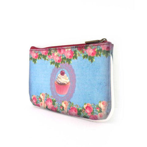 Mlavi vintage style queen Marie Antoinette vegan small pouch/coin purse made with durable, Eco-friendly vegan materials. It will add personality & glamour to your trip!  Mlavi wholesales Paris themed vegan bags, wallets, cardholders, luggage tags & pouches to gift shops, fashion accessories & clothing boutiques.