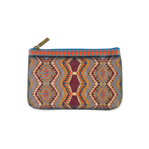Mlavi Bohemian style Turkish pattern print vegan small pouch/coin purse Great for everyday use & gift idea for family & friends. Wholesale at www.mlavi.com