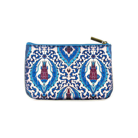 Mlavi Bohemian style Turkish pattern print vegan small pouch/coin purse Great for everyday use & gift idea for family & friends. Wholesale at www.mlavi.com