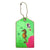 Mlavi Eco-friendly, cruelty-free, ethically made luggage tag with vintage style whimsical seahorse & coral print. Great for travel or as gift. Wholesale at www.mlavi.com to hotel & resort gift shops, souvenir stores, general gift shops, clothing & fashion accessories boutiques, book stores worldwide.