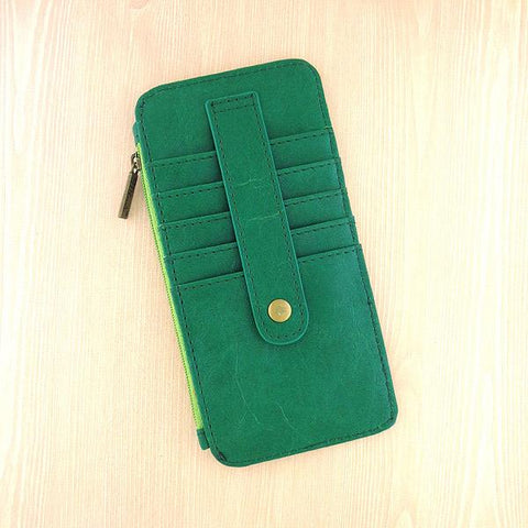 Mlavi Seattle landscape print vegan cardholder