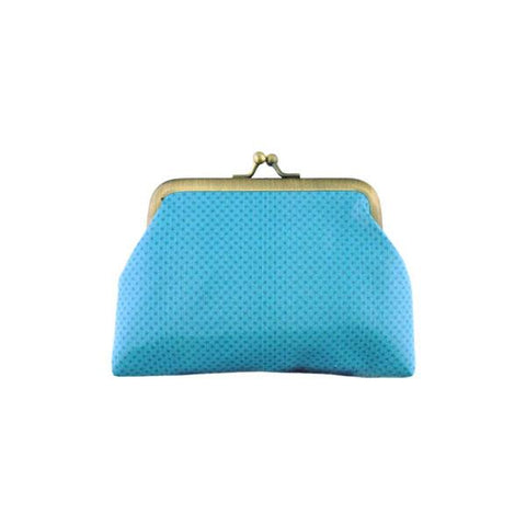 Eco-friendly, cruelty-free, ethically made vegan/vegan leather kiss lock frame coin purse with cute cat print by Mlavi. Wholesale available at http://mlavi.com along with other whimsical fashion accessories