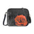 Mlavi Eco-friendly rose flower vegan crossbody bag/toiletry bag