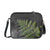 Mlavi Eco-friendly fern leaf vegan crossbody bag/toiletry bag