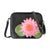Mlavi Eco-friendly water lily flower vegan crossbody bag/toiletry bag