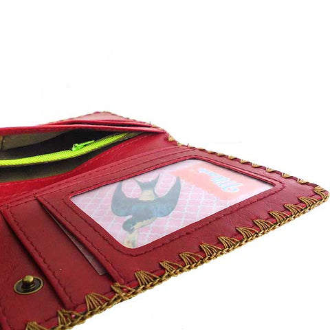 Mlavi whimsical vegan large flat wallet with Mexican textile pattern print. Great for everyday use & cool gift for family & friends. Free gift box with every purchase. Wholesale at www.mlavi.com for gift shops, clothing & fashion accessories boutiques, museum gift stores in Canada, USA & worldwide.