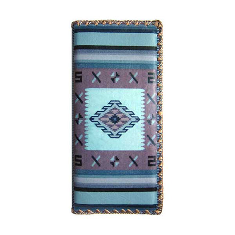 Mlavi whimsical vegan large flat wallet with Mexican textile pattern print. Great for everyday use & cool gift for family & friends. Free gift box with every purchase. Wholesale at www.mlavi.com for gift shops, clothing & fashion accessories boutiques, museum gift stores in Canada, USA & worldwide.