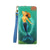 Mlavi Eco-friendly vegan smiley blond mermaid large wristlet wallet. Great for everyday use, travel & a wonderful gift idea.  It can carry smart phone & passport. Wholesale at www.mlavi.com for gift shops, fashion accessories & clothing boutiques in Canada, USA & worldwide.