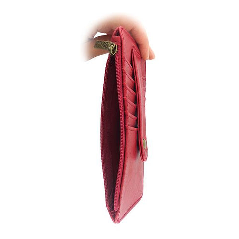 Eco-friendly, cruelty-free, ethically made vegan cardholder with Mexican retro calendar pinup girl print by Mlavi Studio. Great for everyday use or as gift for family & friends. Wholesale at www.mlavi.com to gift shop, clothing & fashion accessories boutiques, book stores.