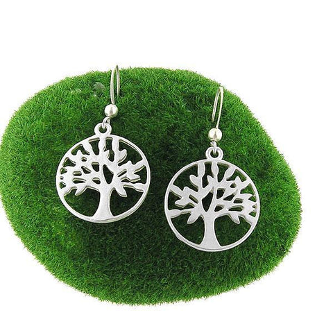 Shop LAVISHY handmade cutout tree of life pendant earrings made with recycled materials. They are unique, fun, Eco-friendly & affordable. Wholesale available at www.lavishy.com for gift shop, boutique & corporate buyer.