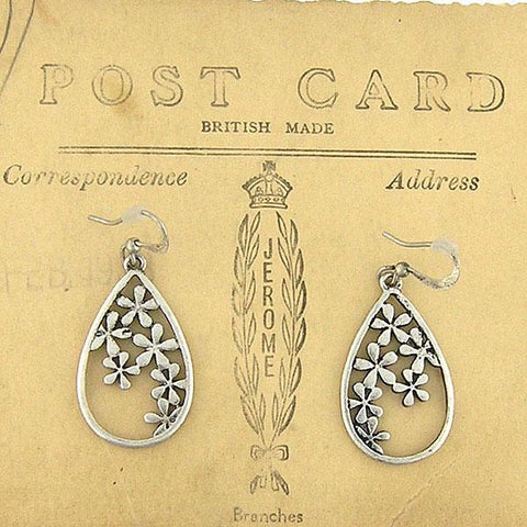 Shop LAVISHY handmade cutout lavender flower pendant earrings made with recycled materials. They are unique, fun, Eco-friendly & affordable. Wholesale available at www.lavishy.com for gift shop, boutique & corporate buyer.