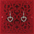 Online shopping for Rhodium or 12k gold plated heart earrings with Austrian crystal accent. A great gift for you or your girlfriend, wife, co-worker, friend & family. Wholesale at www.lavishy.com with many unique & fun fashion accessories.