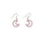 Online shopping for Rhodium or 12k gold plated moon earrings with Austrian crystal accent. A great gift for you or your girlfriend, wife, co-worker, friend & family. Wholesale at www.lavishy.com with many unique & fun fashion accessories.