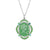 Online shopping for gold/rhodium plated cameo pendant necklace with crystal accent. A great gift for you or your girlfriend, wife, co-worker, friend & family. Wholesale available at www.lavishy.com with many unique & fun fashion accessories.