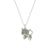 Online shopping for gold/rhodium plated crystal studded cat pendant necklace. A great gift for you or your girlfriend, wife, co-worker, friend & family. Wholesale available at www.lavishy.com with many unique & fun fashion accessories.