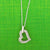 Online shopping for gold plated heart pendant necklace with Austrian crystal accent. A great gift for you or your girlfriend, wife, co-worker, friend & family. Wholesale available at www.lavishy.com with many unique & fun fashion accessories.