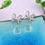 Online shopping for Butterfly bow stud earrings with Austrian crystal & cubic zirconia drop. A great gift for you or your girlfriend, wife, co-worker, friend & family. Wholesale available at www.lavishy.com with many unique & fun fashion accessories.