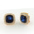 Online shopping for square earrings with rhinestone accents. A great gift for you or your girlfriend, wife, co-worker, friend & family. Wholesale available at www.lavishy.com with many unique & fun fashion accessories.