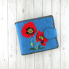 97-290: Poppy embroidered medium wallet